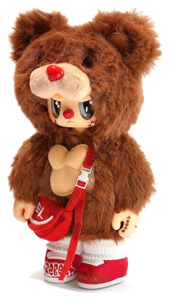 Rebel Bears Plush Action Figures Blind Box Movable Series Display 18 cm (6)