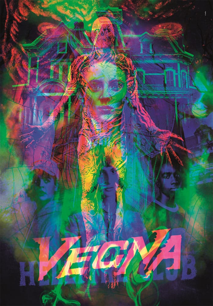 Stranger Things Metamorphic Art Collection Jigsaw Puzzle with Light-Up Effect Vecna (520 pieces)