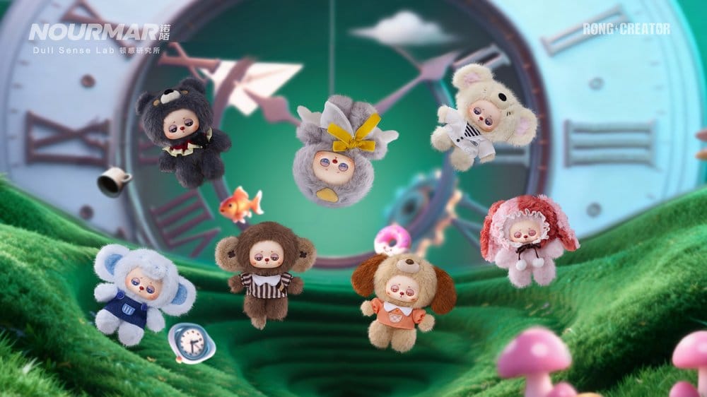 Nourmar: Dull Sense Lab Blind Box Keychain 16 cm Display (6)