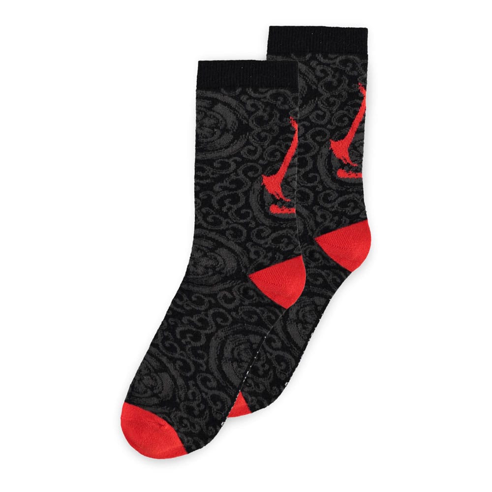 Assassin´s Creed Shadows Socks 3-Pack Crew 35-38