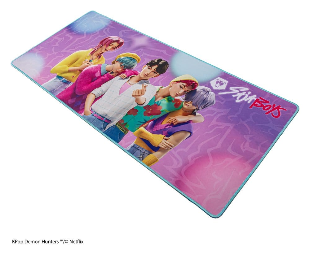 KPop Demon Hunters Desk Mat Saja Boys XL
