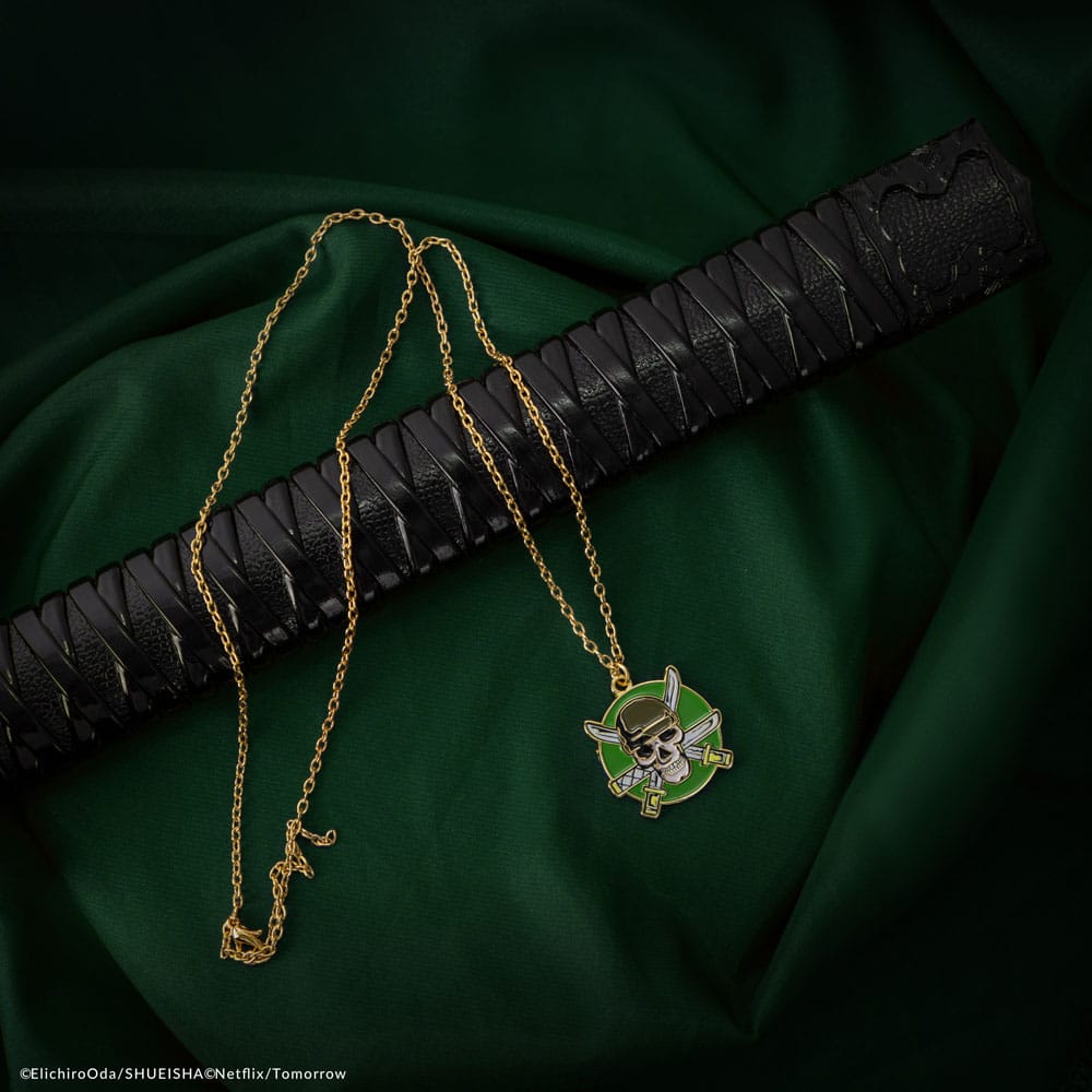 One Piece Necklace with Zoro Pendant