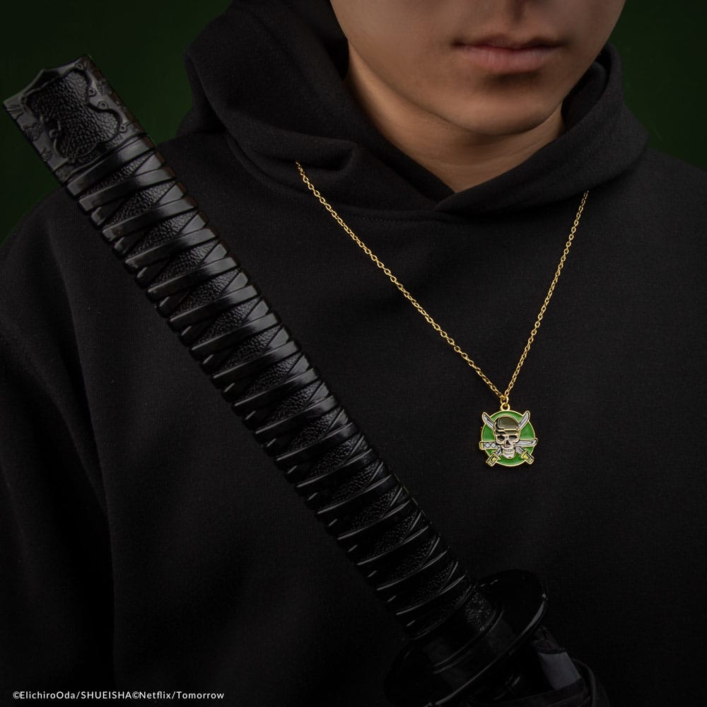 One Piece Necklace with Zoro Pendant