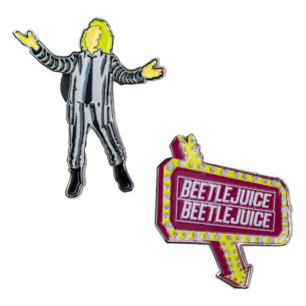 Beetlejuice Pins 2-Pack Beetlejuice