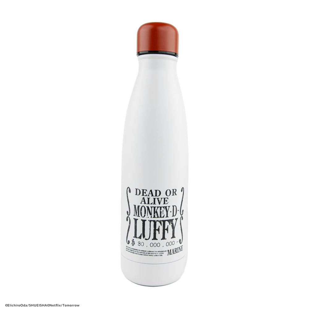 One Piece Thermo Water Wanted Luffy