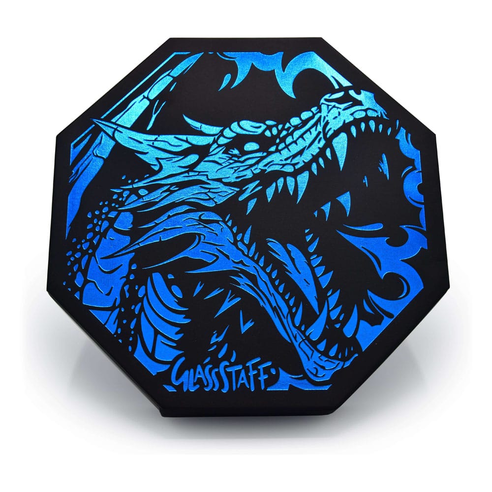 CritStones Arena Dice Tray Blue Dragon