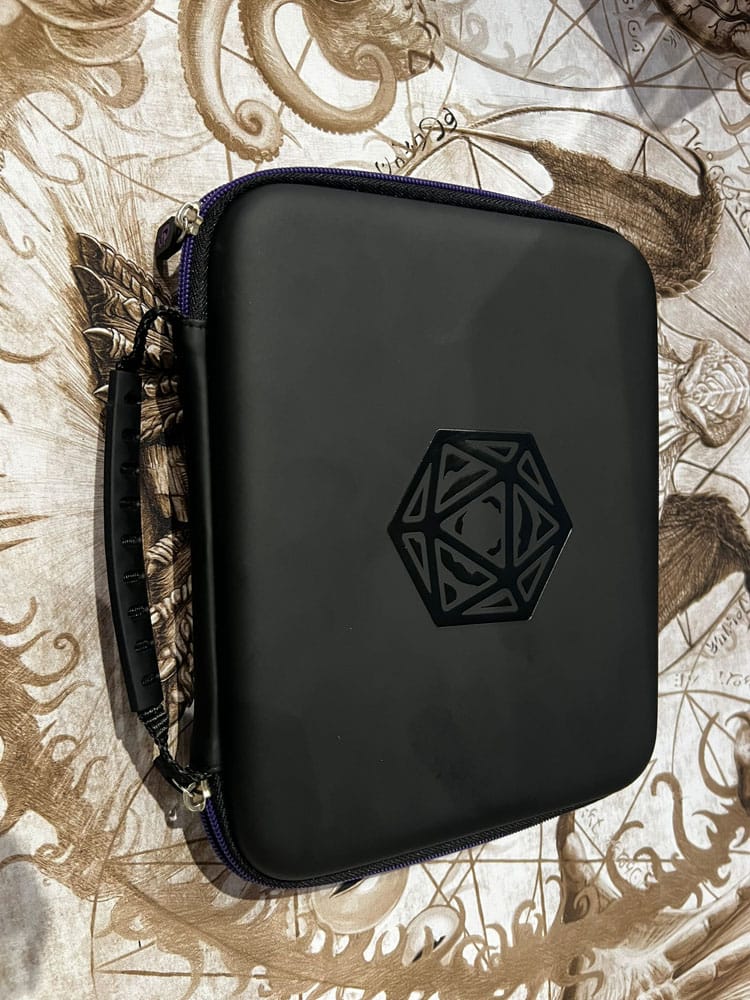 CritStones Dice Case Arcanum Black