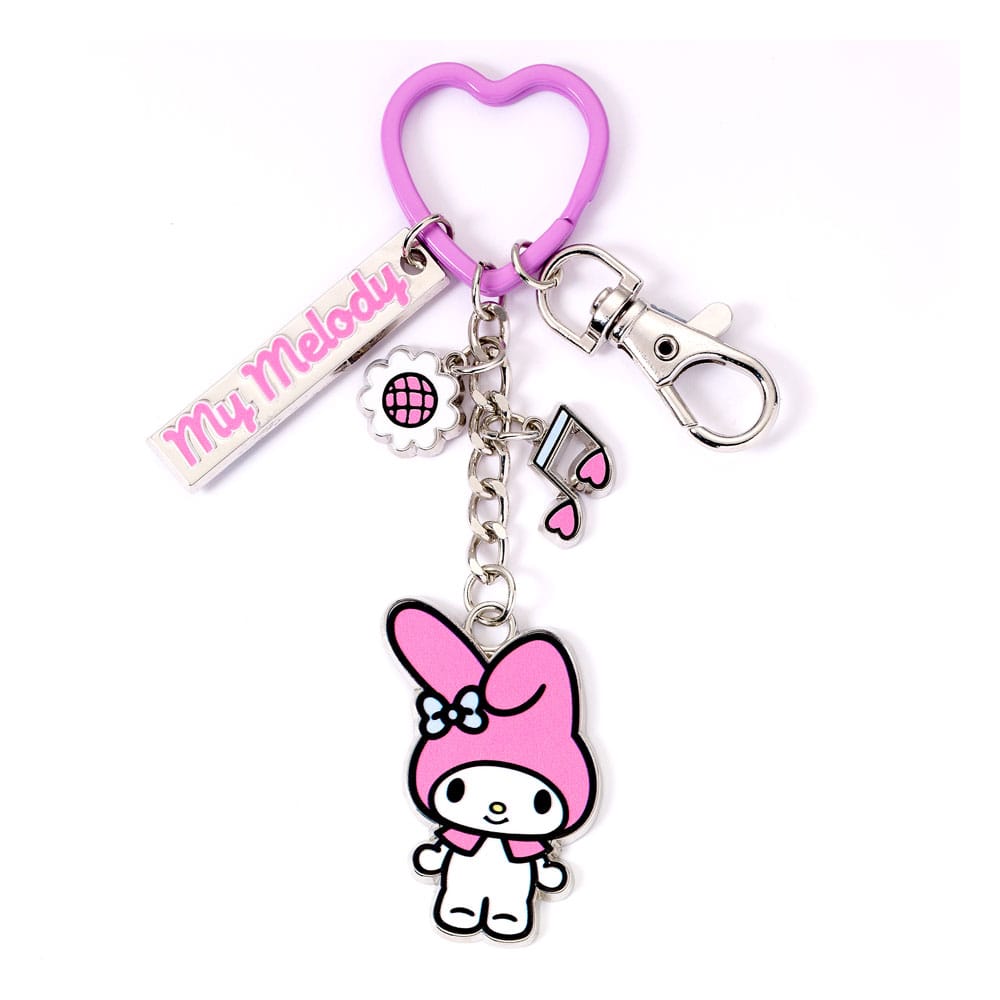 Hello Kitty Key Chain with My Melody Charms 15 cm
