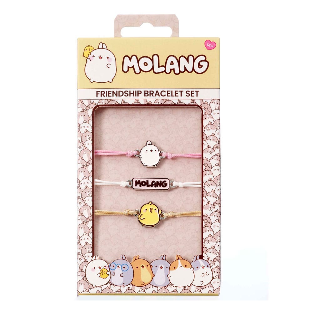Molang Bracelets 3-Pack Molang and Piu Piu 18 cm