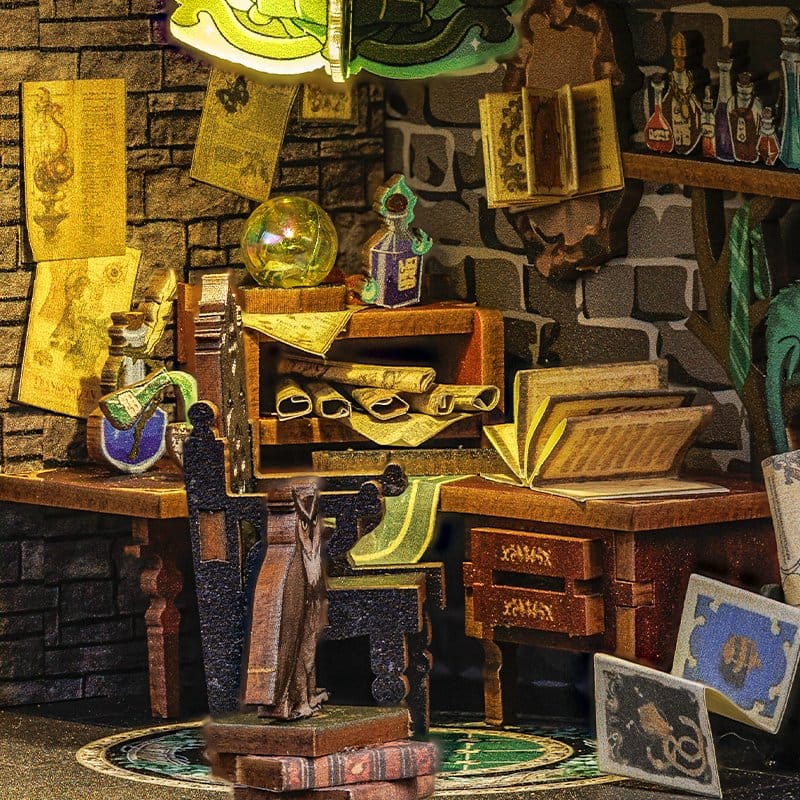 Book Nook Darkness Common Room 23 x 11 cm