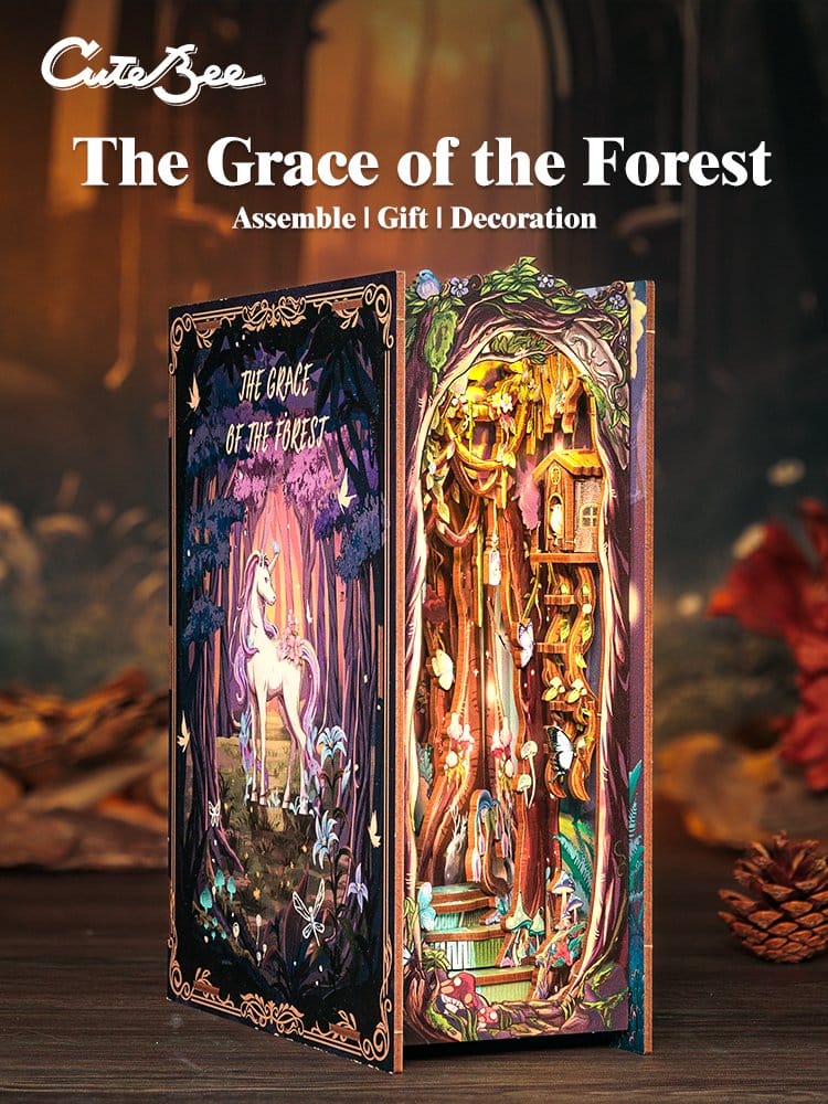 Book Nook The Grace of Forest 22 x 8 cm