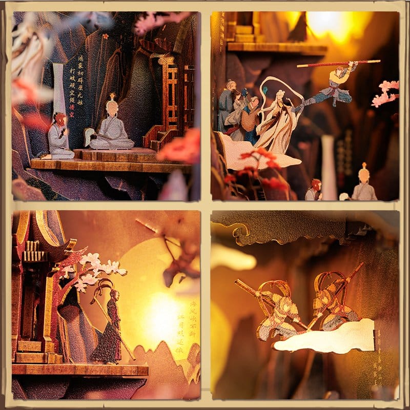 Book Nook The Legend of Wukong 22 x 8 cm