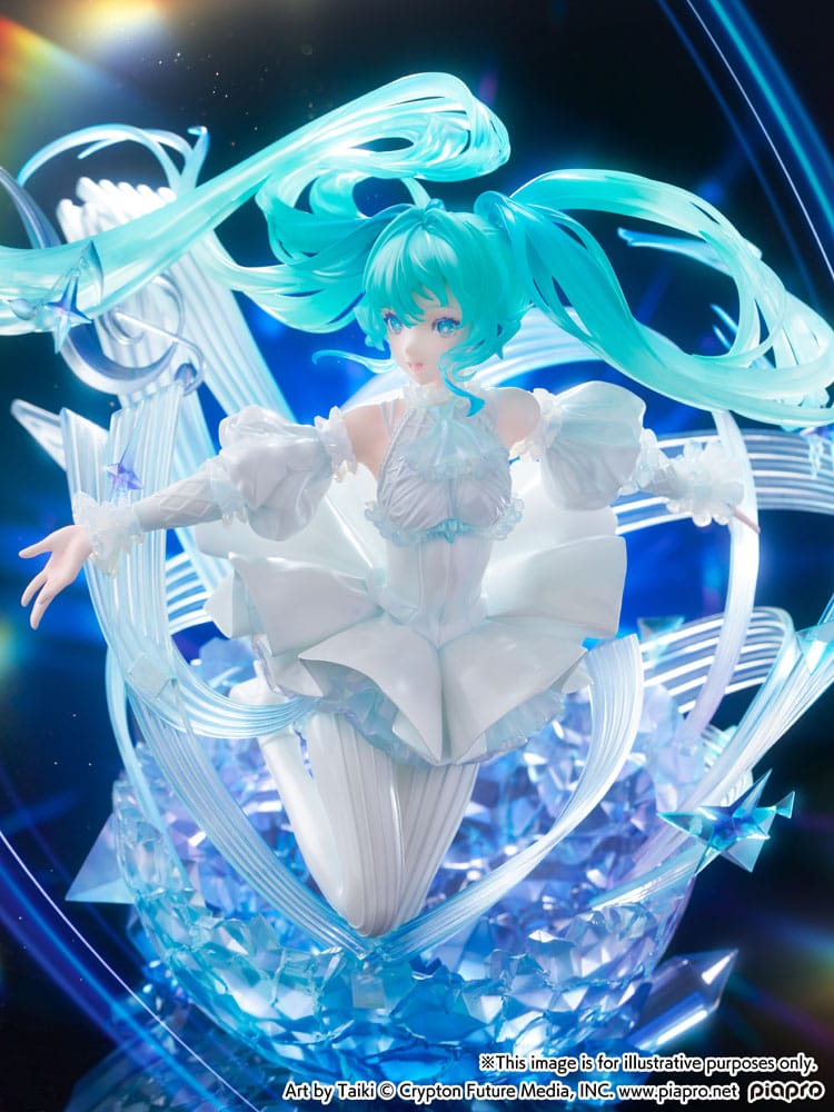 Hatsune Miku PVC Statue 1/7 Hatsune Miku - Crystal Dress Ver. 22 cm