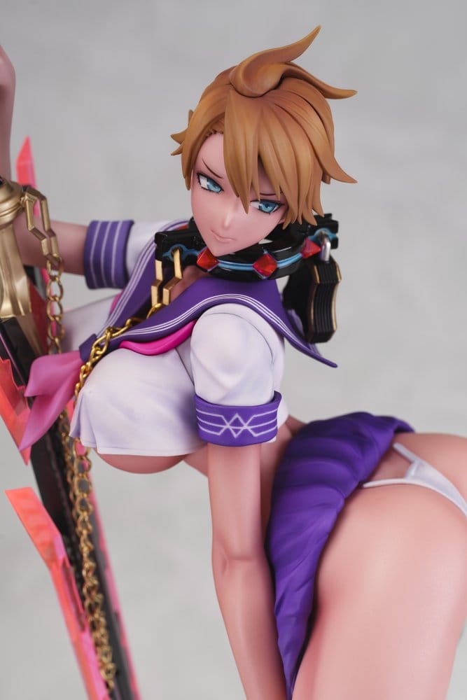 Original Character Mahou Shoujo Series Statue 1/6 Rui Asuka Summer Sailor Uniform Ver. Illustration by Raita 29 cm