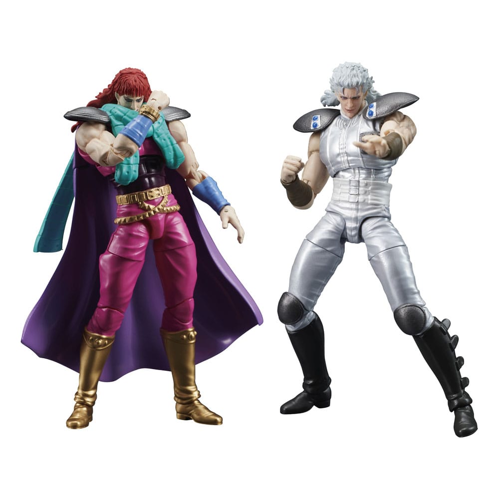 Fist of the North Star Digaction Action Figures Set Juda & Rei 8 cm