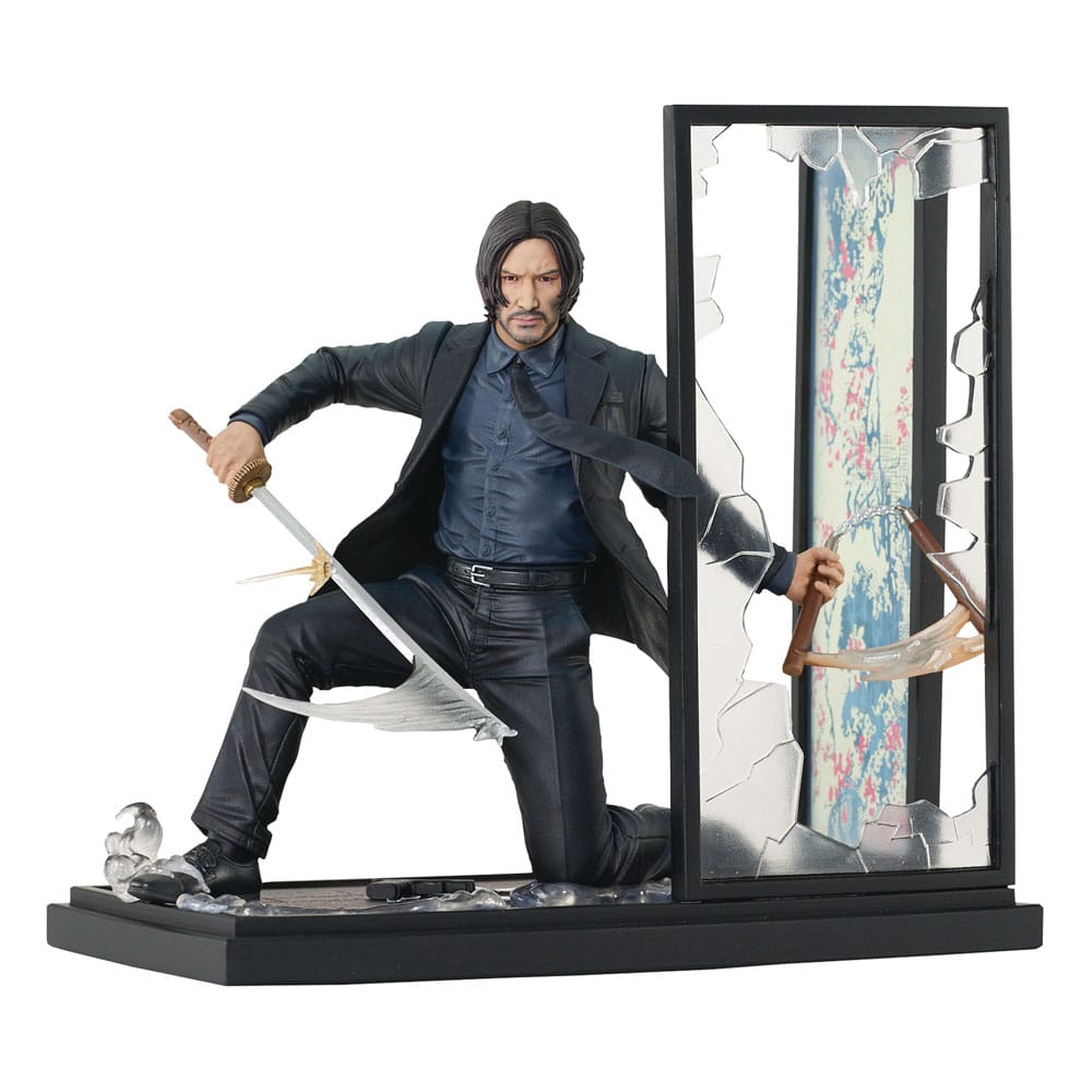 John Wick: Chapter 4 Gallery PVC Statue John Wick (Stained Glass) 20 cm