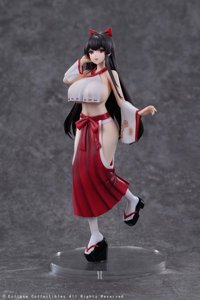 Original Character PVC Statue 1/7 Kasuga Miko Misaki 28 cm