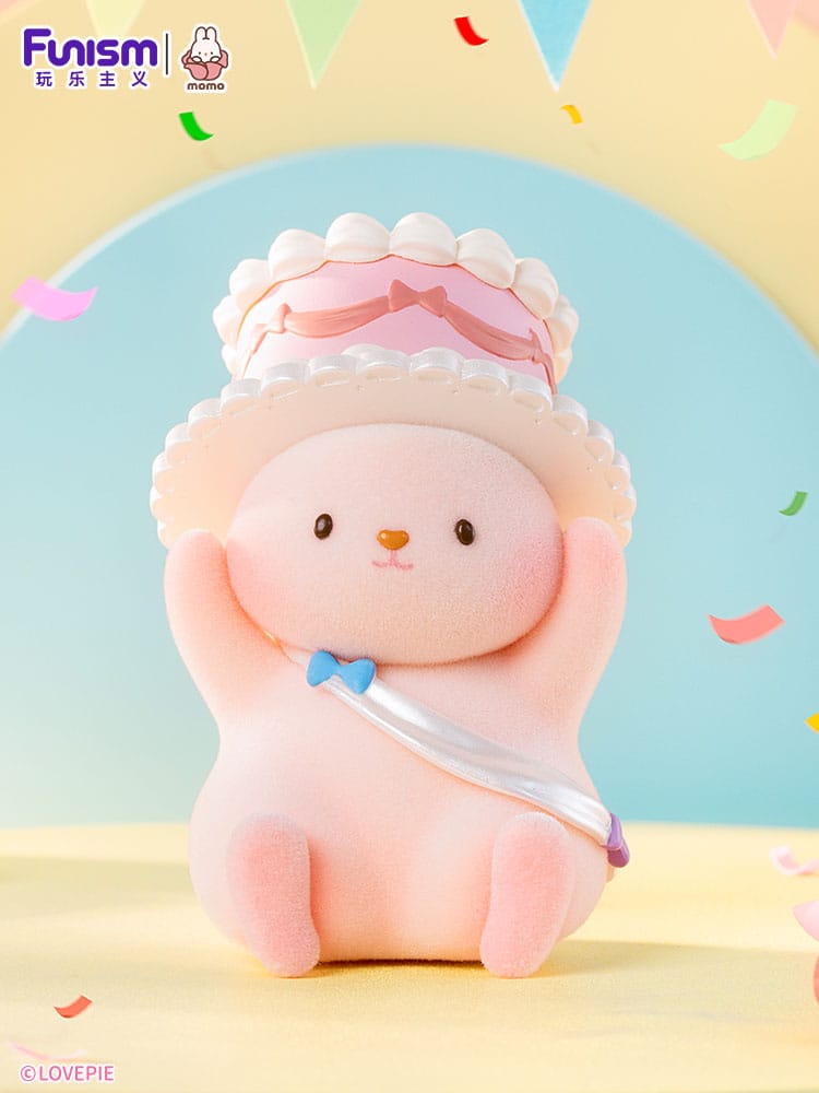 Momo Bunny Strawberry Town Series Mini Figures 9 cm Display (8)