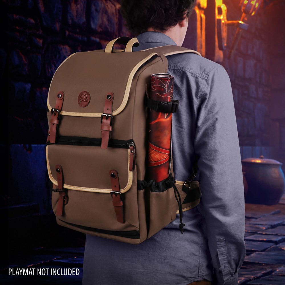 Enhance TCG Series Trading Card Backpack Designer Edition Tan