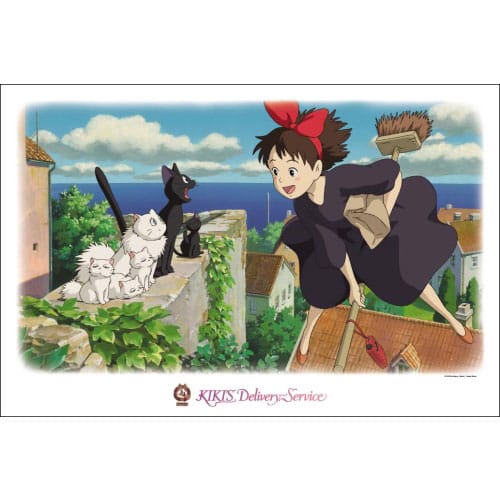 Kiki's Delivery Service Jigsaw Puzzle Kiki and the cats (1000 pieces)