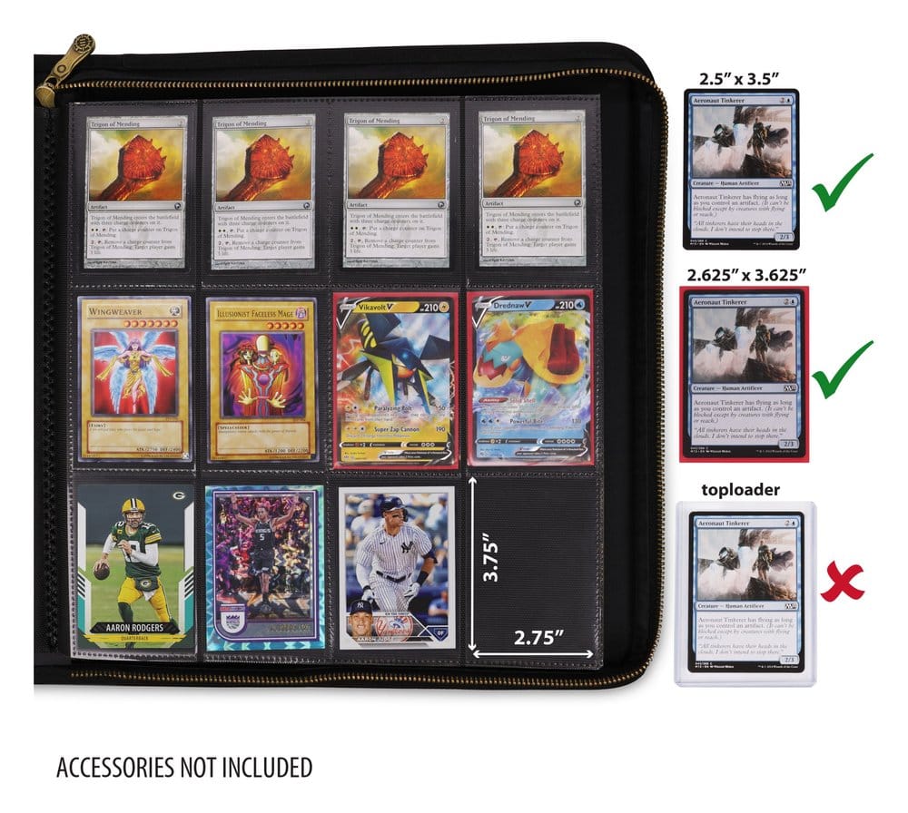 Enhance TCG Series Trading Card Album Black (624 cards)