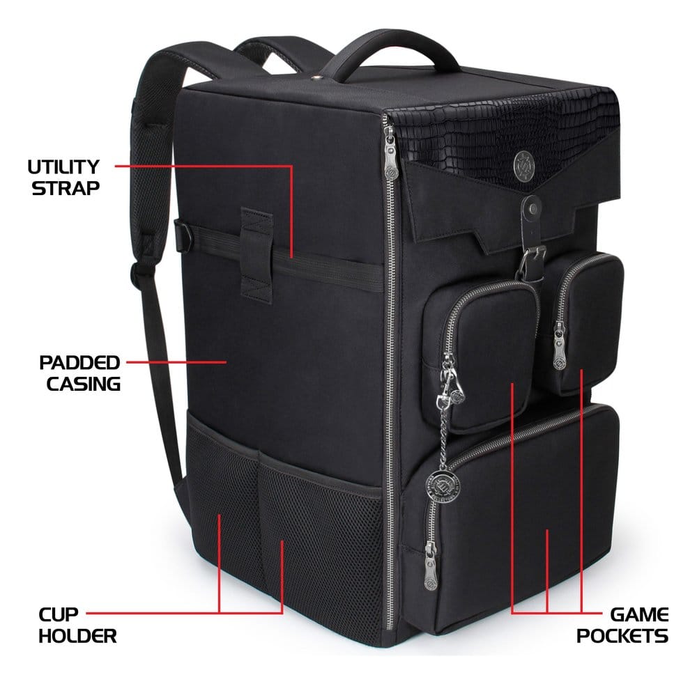 Enhance Board Game Backpack Collector's Edition Black