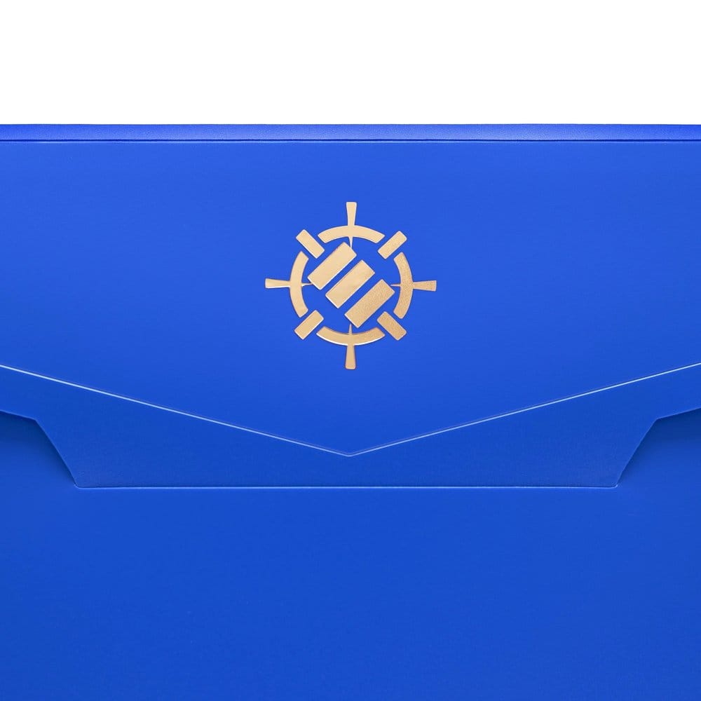 Enhance Binder 9 Pocket Card Binder Blue 30 x 25 x 3 cm