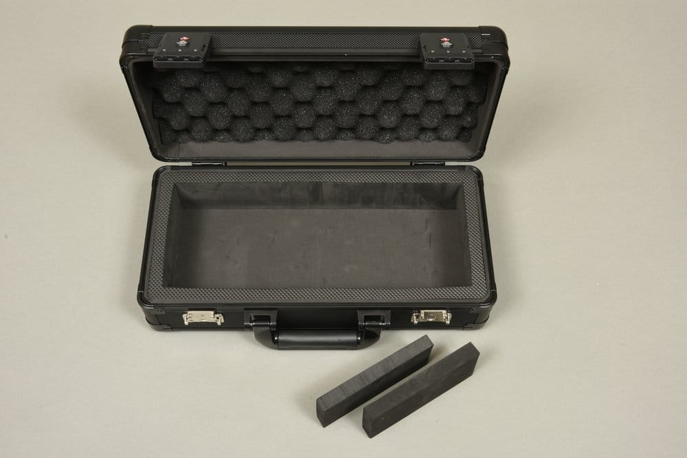 Evoretro Mini Carrying Case with Handle & Removable Foam Black