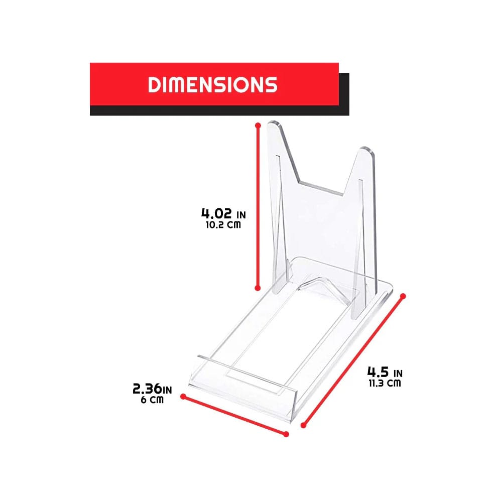 Adjustable Easel Stand 6-Pack Compatible with Video Game Cases