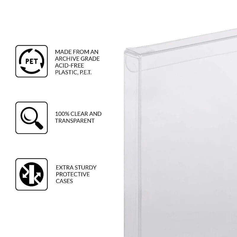 PET Protectors 25-Pack for XBOX One/PS3/PS4 Games