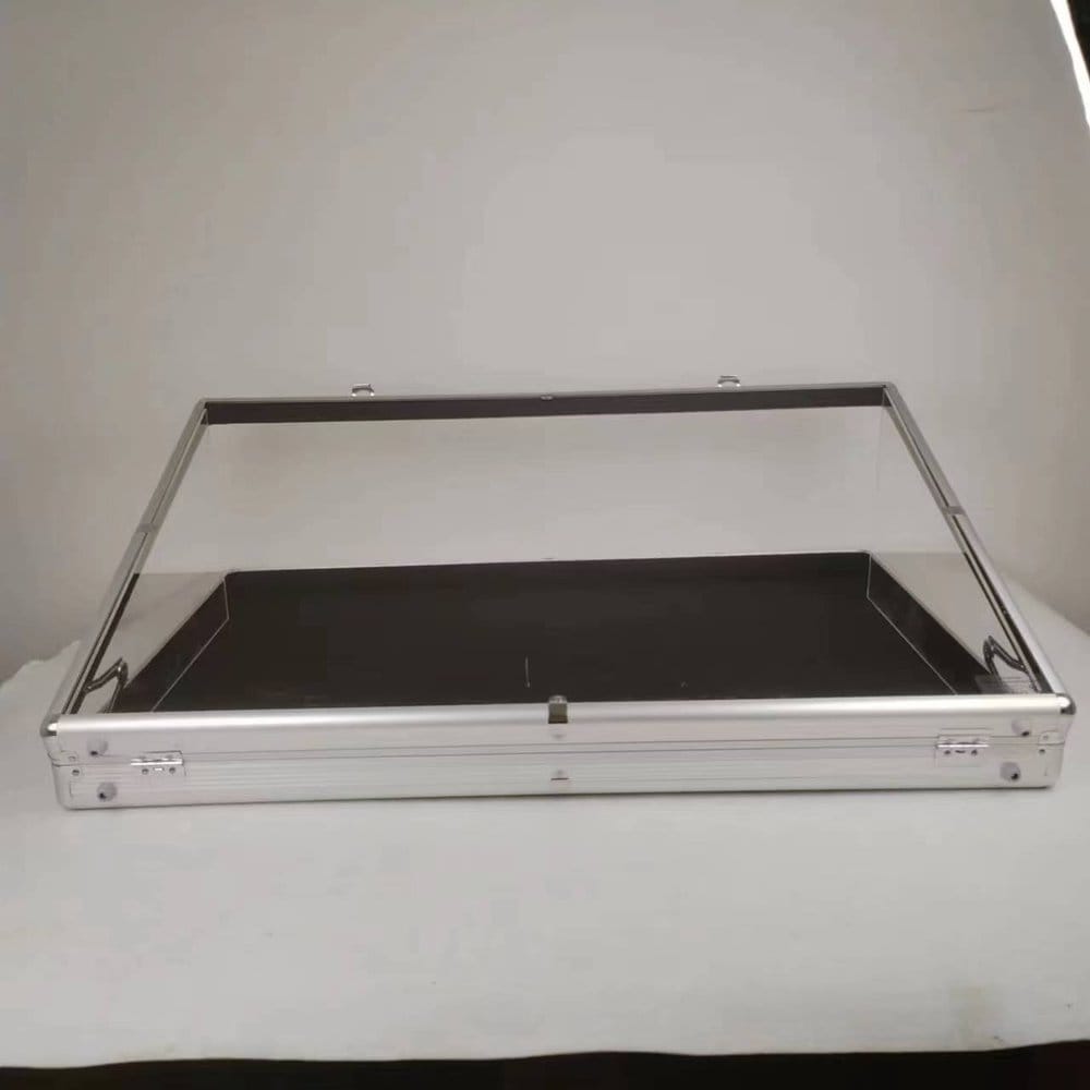 Evoretro Aluminum Display Case Transparent