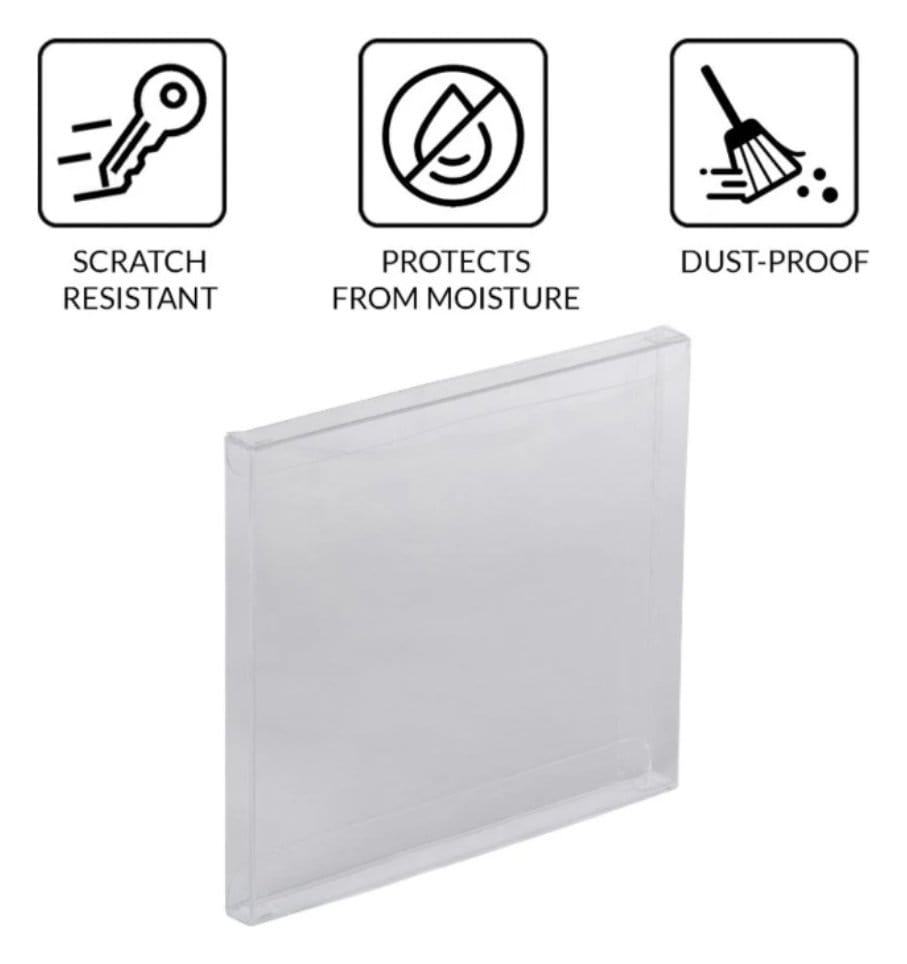 PET Protectors 25-Pack for PS1/Single CD/Dreamcast (Jewel Case) Games