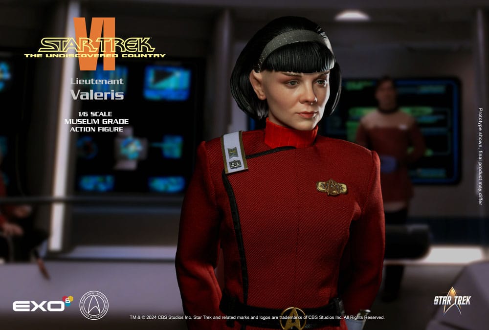 Star Trek VI: The Undiscovered Country Action Figure 1/6 Lieutenant Valeris 28 cm