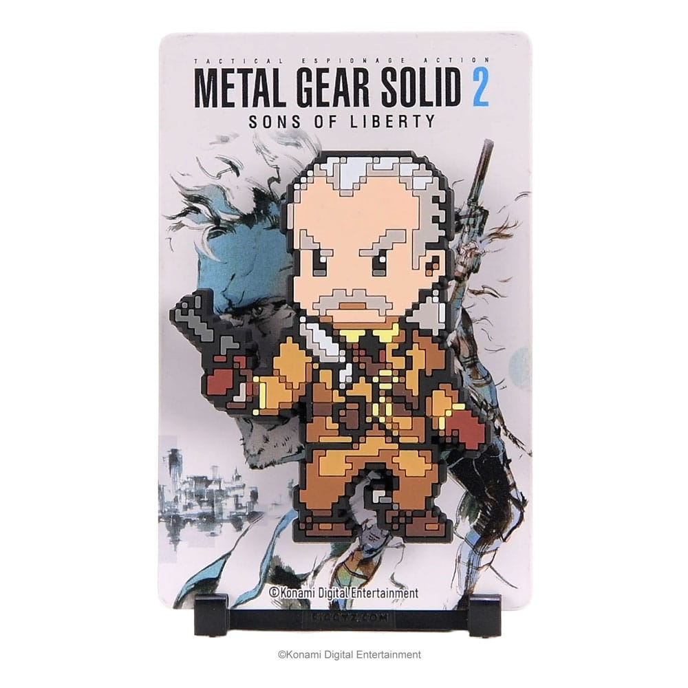Metal Gear Solid 2 FiGGYZ Magnet Collectible Revolver Ocelot 11 cm