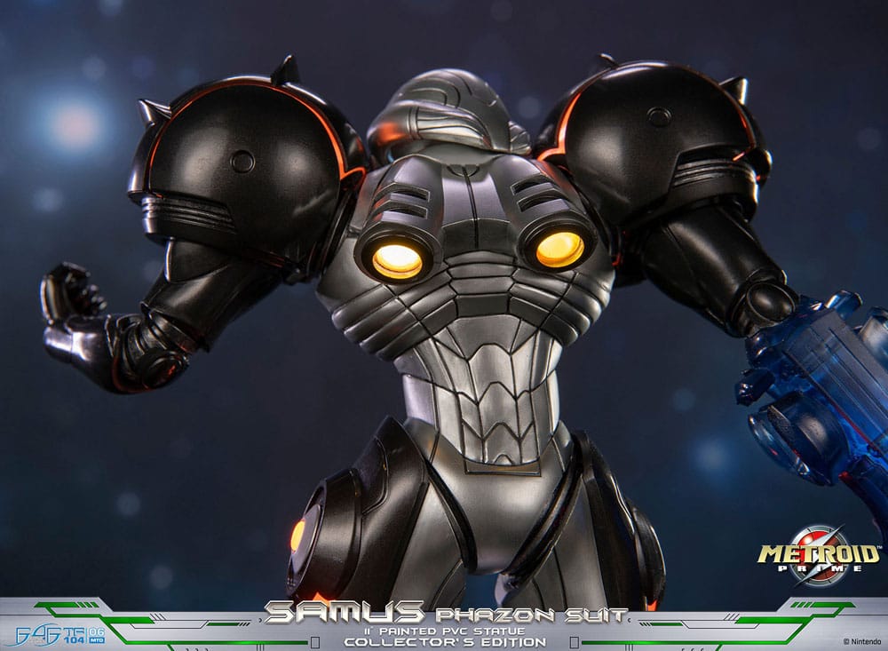 Metroid Prime PVC Statue Samus Phazon Suit Collector's Edition 28 cm