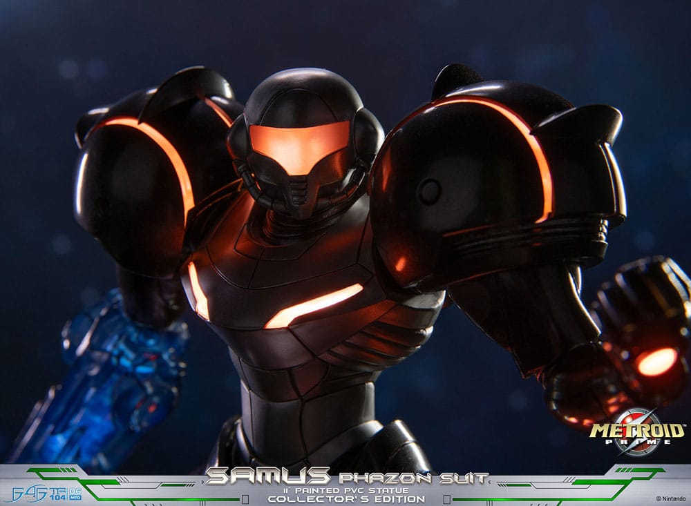 Metroid Prime PVC Statue Samus Phazon Suit Collector's Edition 28 cm