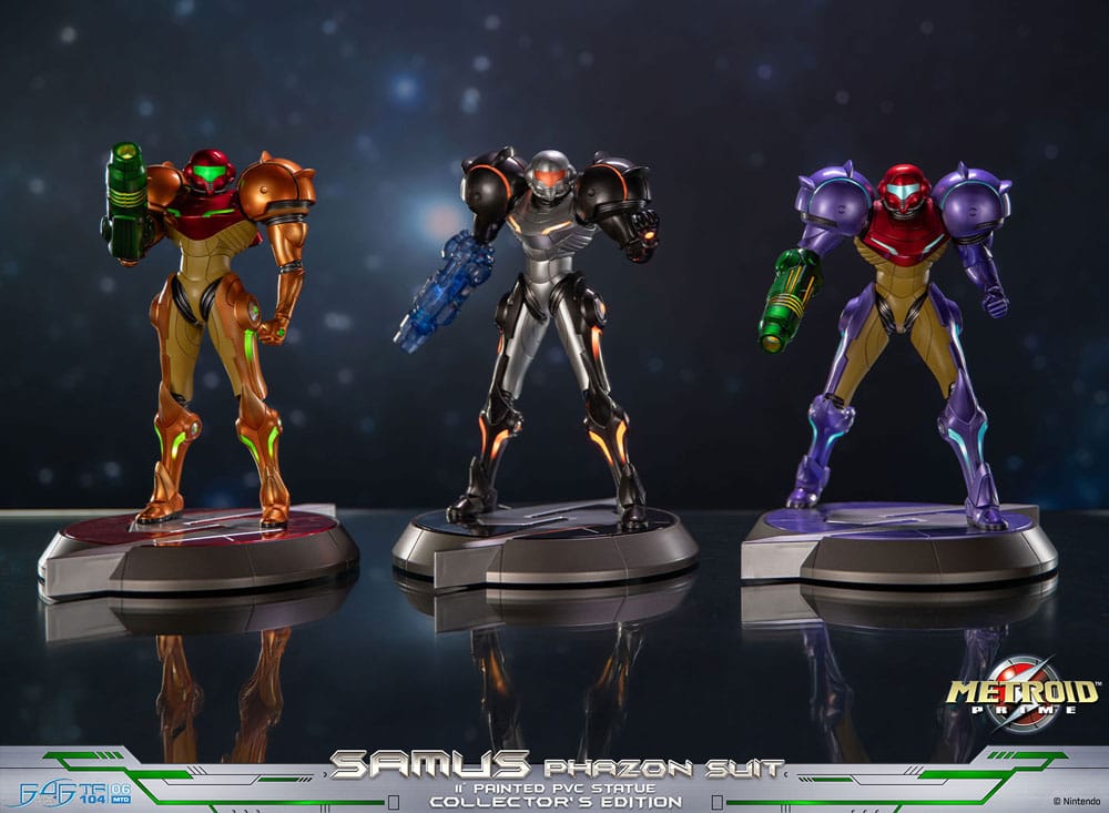 Metroid Prime PVC Statue Samus Phazon Suit Collector´s Edition 28 cm