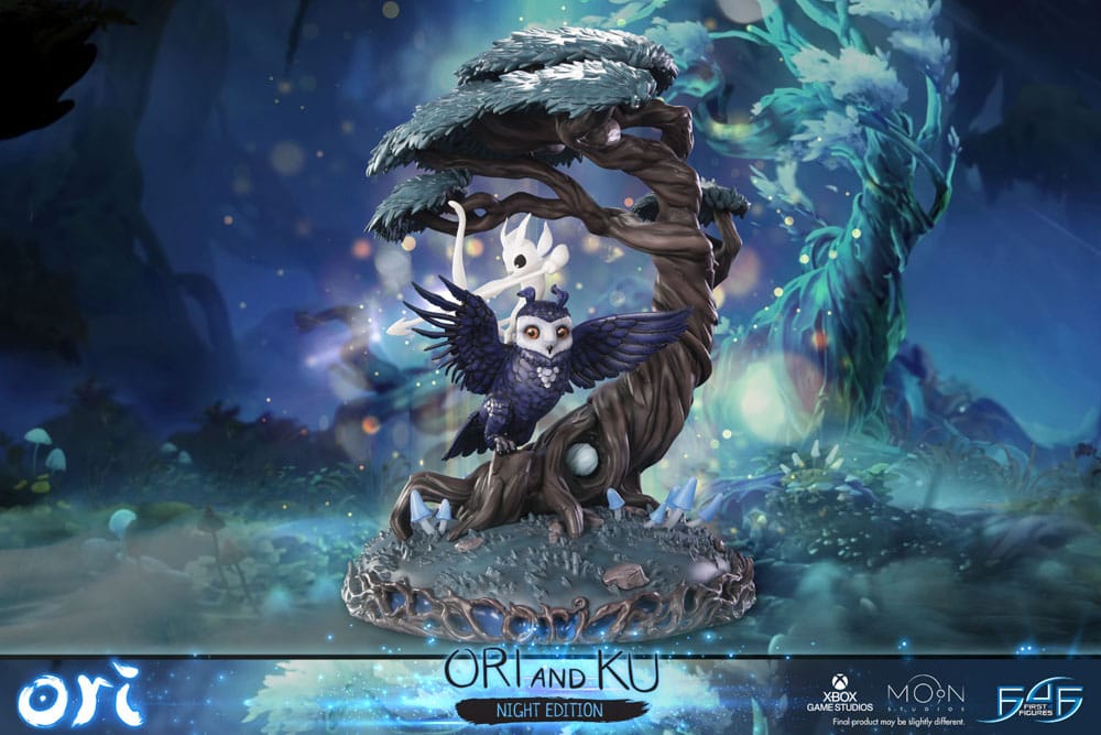 Ori and the Will of the Wisps Statue Ori and Ku Night Ver. 38 cm