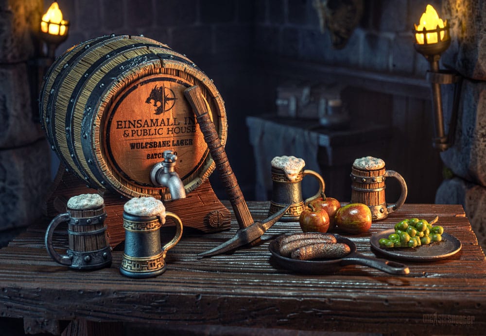 Mythic Legions Horror of Einsamall Action Figure Accessory Einsamall Inn & Public House Accessory Set