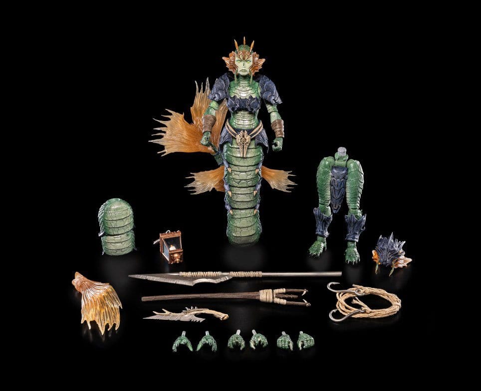 Mythic Legions: Dawns of Discovery Actionfigur Sireyn Opalscale Deluxe