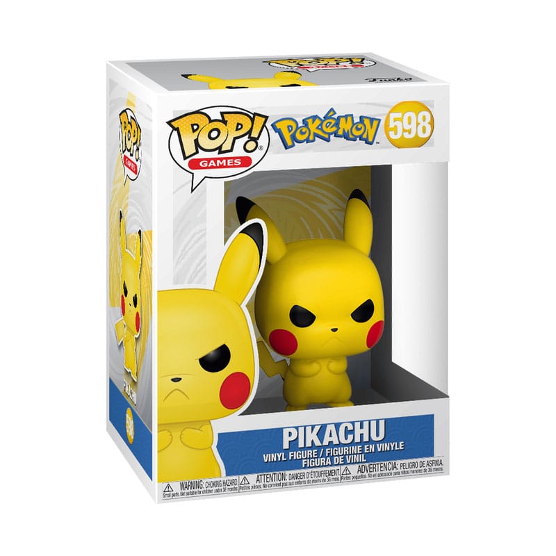 Pokémon POP! Games Vinyl Figure Grumpy Pikachu 9 cm
