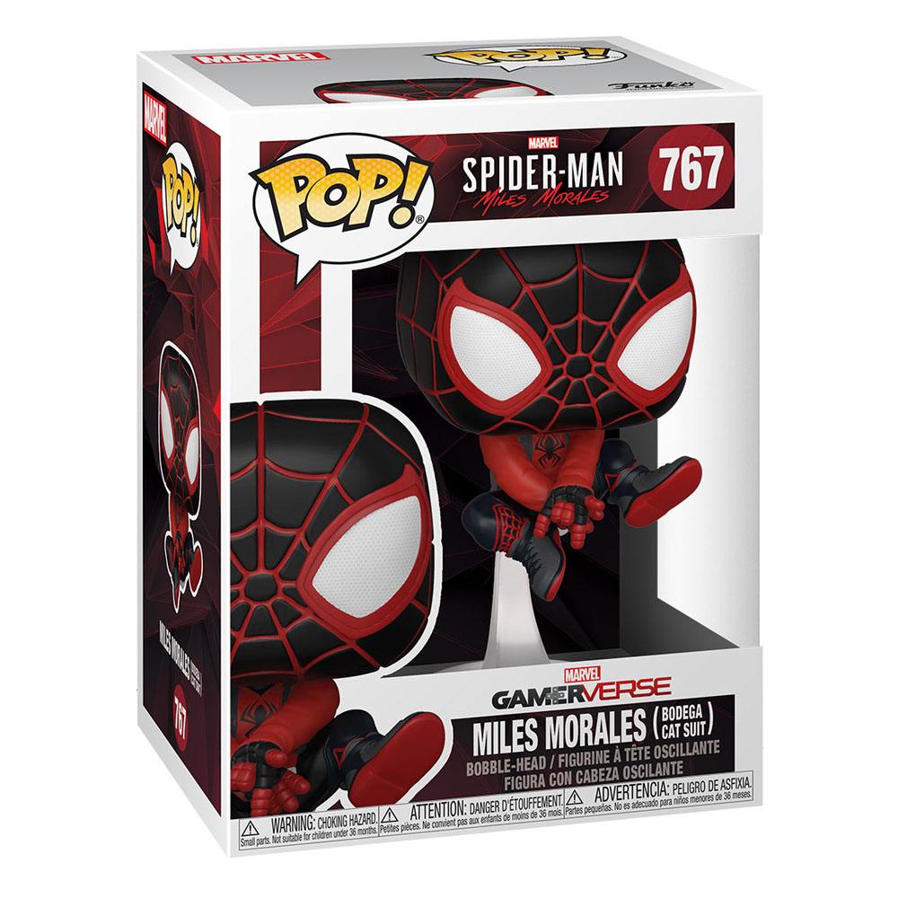 Marvel's Spider-Man POP! Games Vinyl Figure Miles Morales Bodega Suit 9 cm