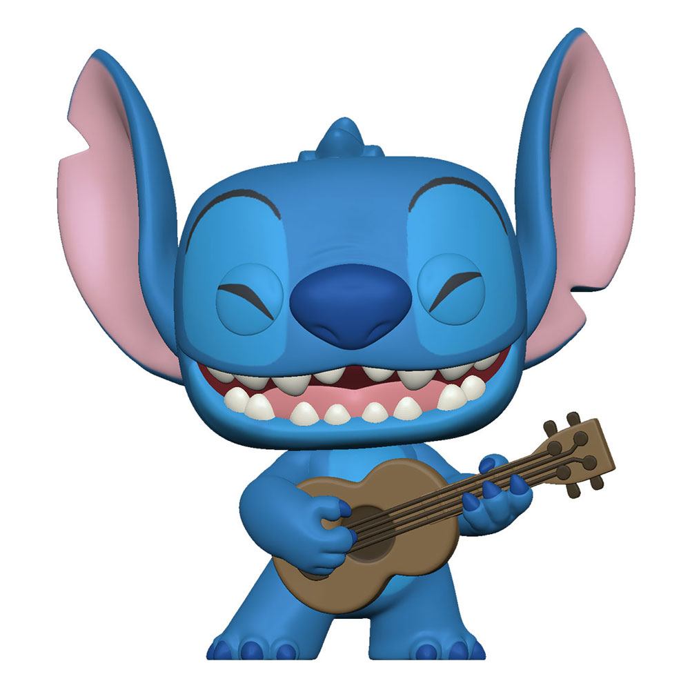 Lilo & Stitch POP! Disney Vinyl Figure Stitch w/Ukelele 9 cm - Damaged packaging