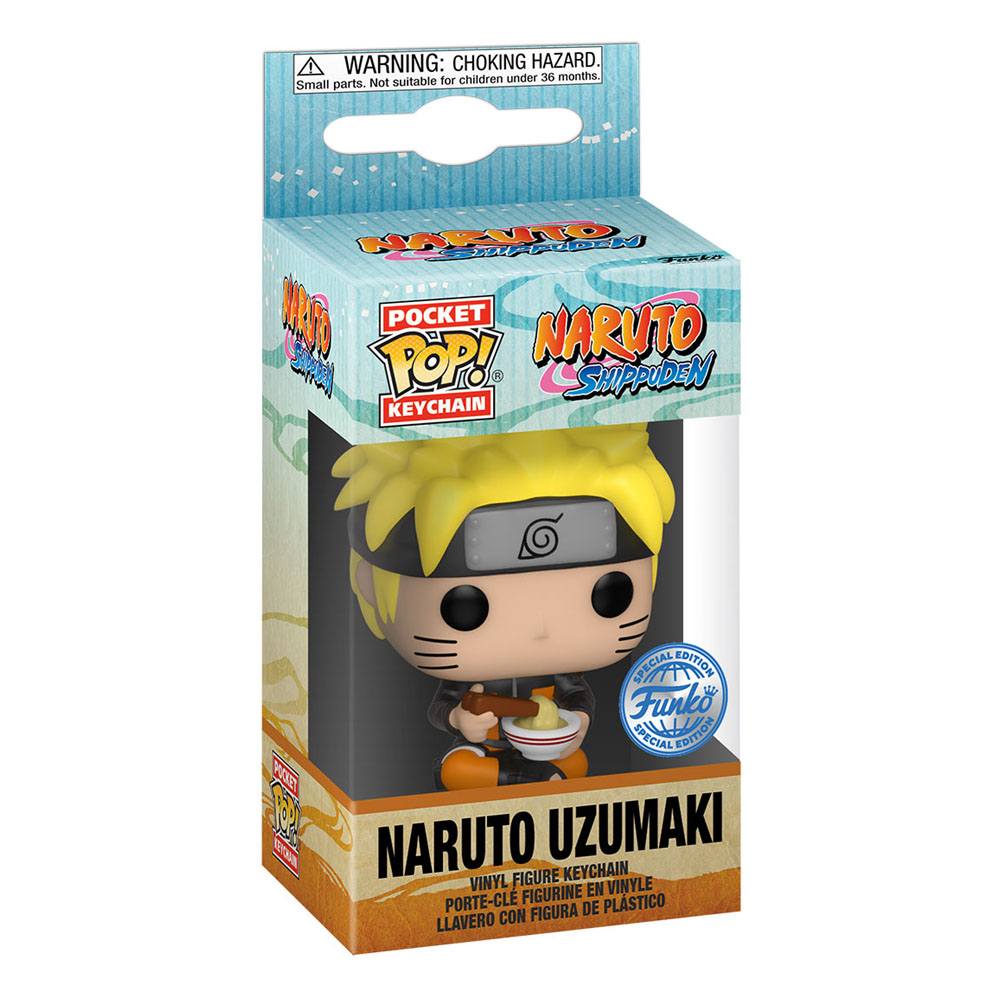 Naruto Pocket POP! Vinyl Keychains 4 cm Naruto w/Noodles Display (12)