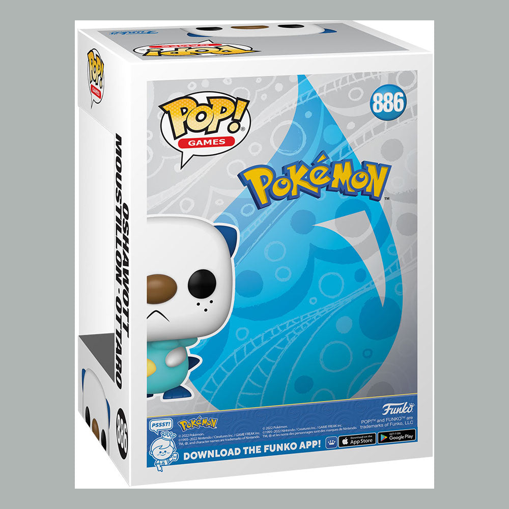 Pokemon POP! Games Vinyl Figure Oshawott (EMEA) 9 cm