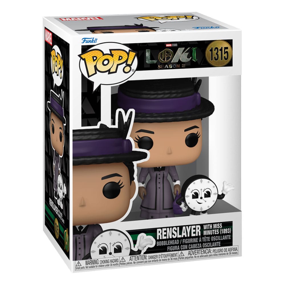 Loki POP! Vinyl Figure Renslayer with Miss Minutes 9 cm