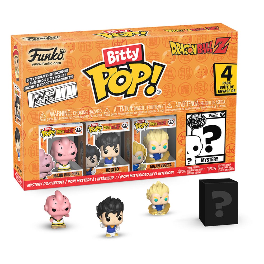 Dragon Ball Bitty POP! Vinyl Figure 4-Pack Gohan 2,5 cm