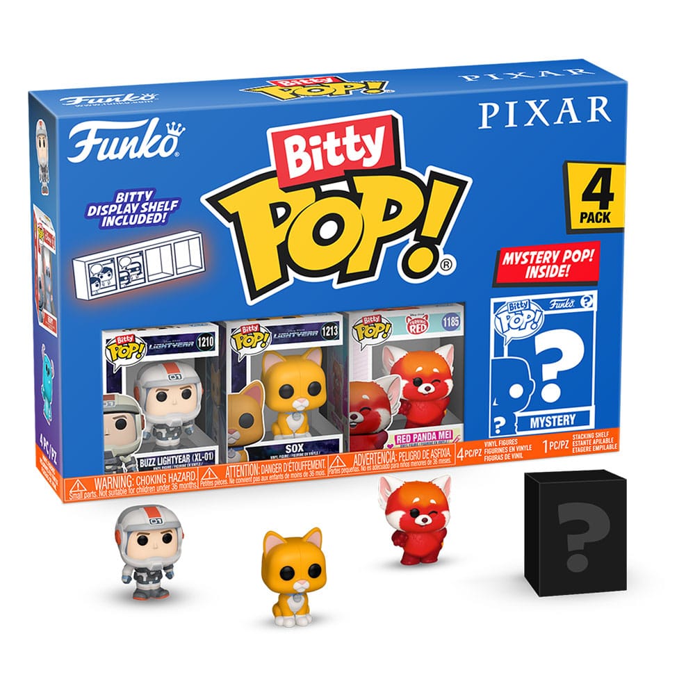 Pixar Bitty POP! Vinyl Figure 4-Pack Lightyear 2,5 cm