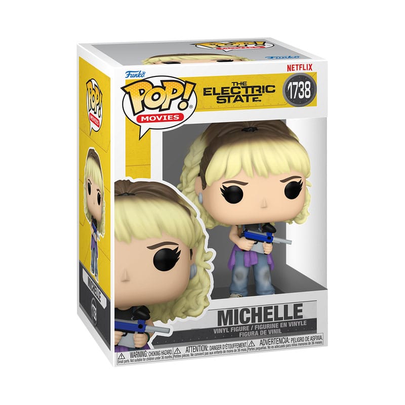 Electric State POP! Movies Vinyl Figure Michelle with Paintball Gun 9 cm