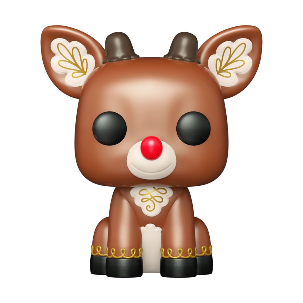 Rudolph the Red-Nosed Reindeer POP! Movies Vinyl Figure Rudolph sitting 9 cm